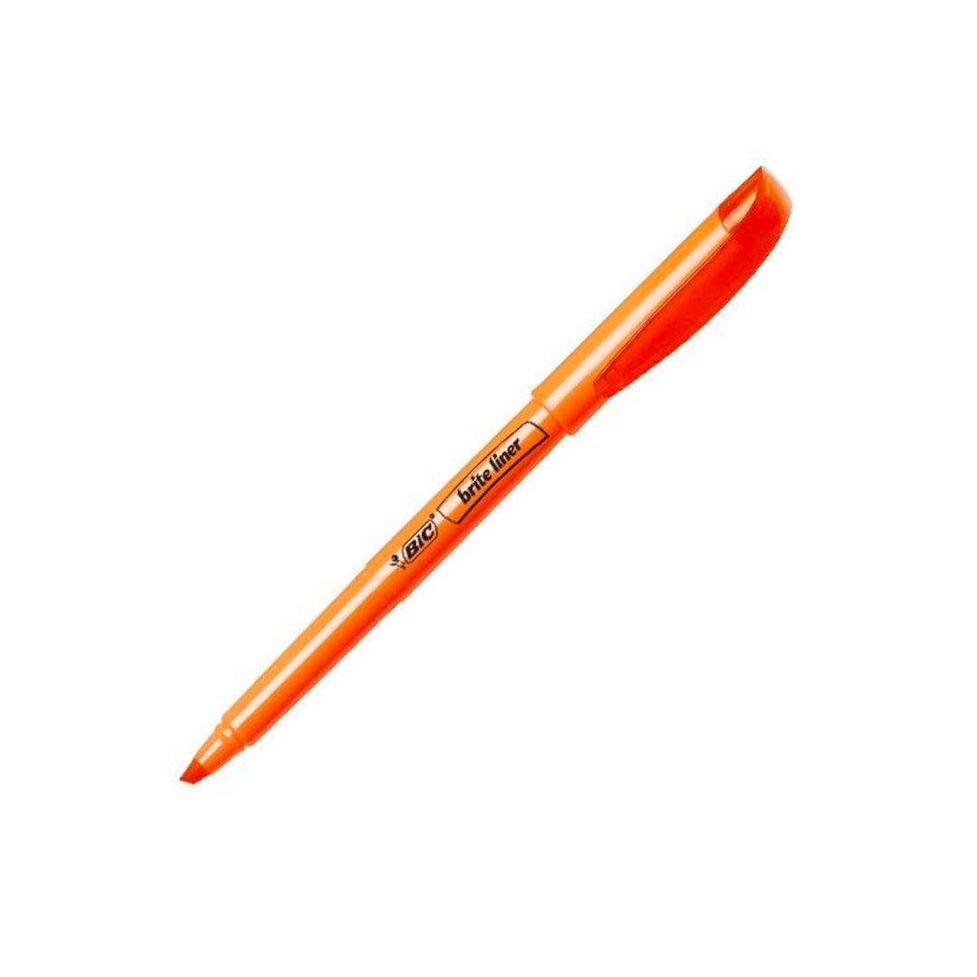 MARCADOR BRITE LINER NARANJA PIEZA