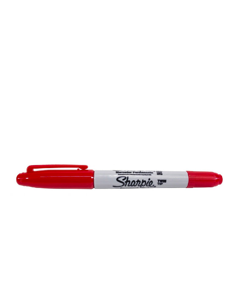 MARCADOR DOS PUNTAS SHARPIE ROJO PIEZA