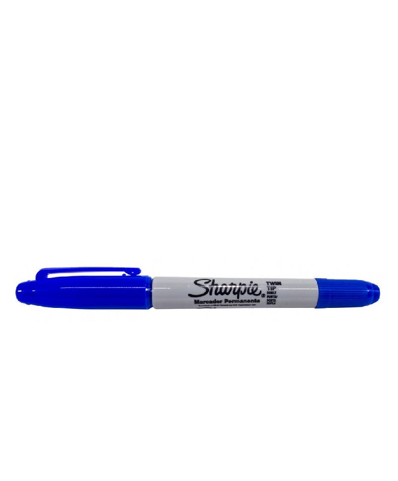 MARCADOR DOS PUNTAS SHARPIE AZUL PIEZA 15492-00243